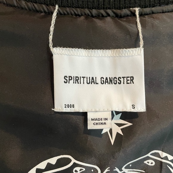 Spiritual Gangster Reversible Puffy Jacket Small - Picture 3 of 10